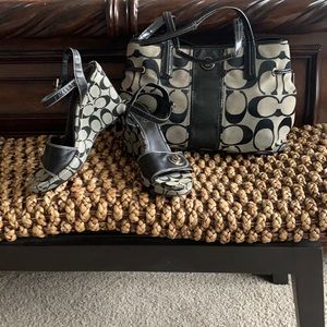 Coach Combo Purse/Heels